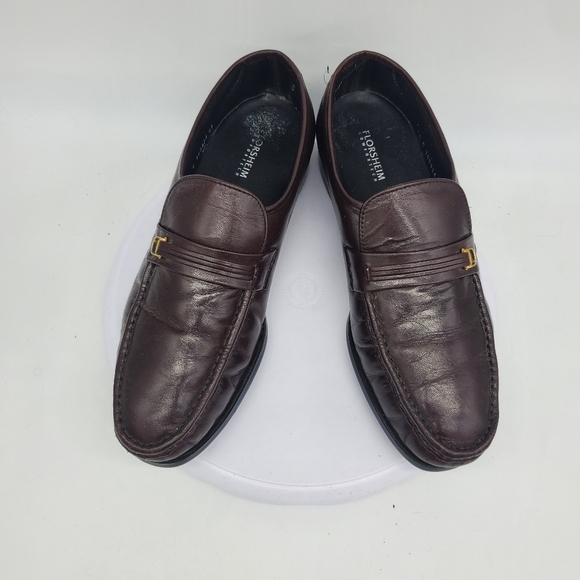 Florsheim Shoe Men\'s 11 D Riva Moc Toe Bit Loafers